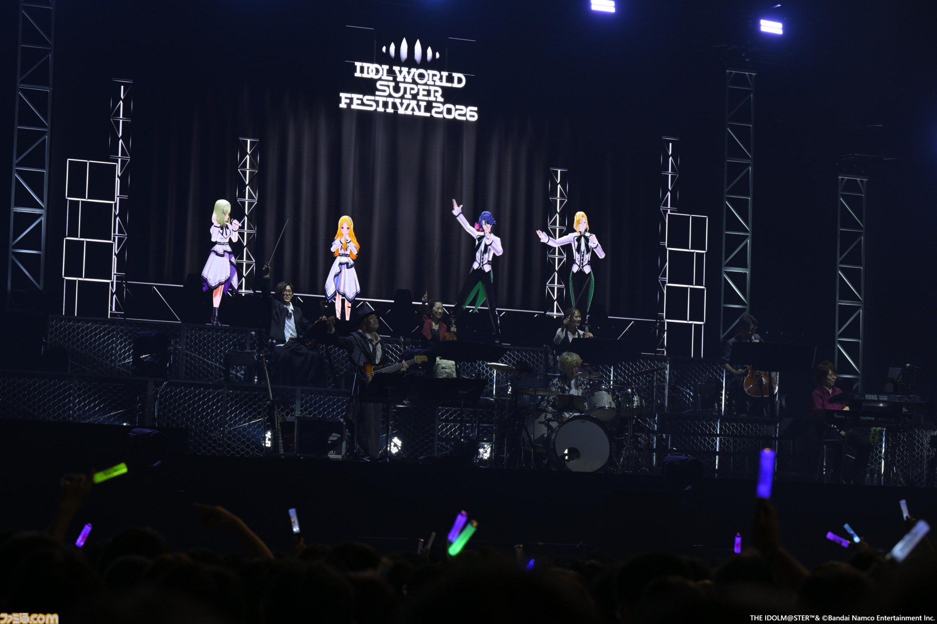 『アイマス』越境xRライブ“IWSF2026”2日目リポート。各ブランドが誇るボーカルアイドルのハイレベルな歌唱力と生バンドによるサウンドが会場を熱くする！