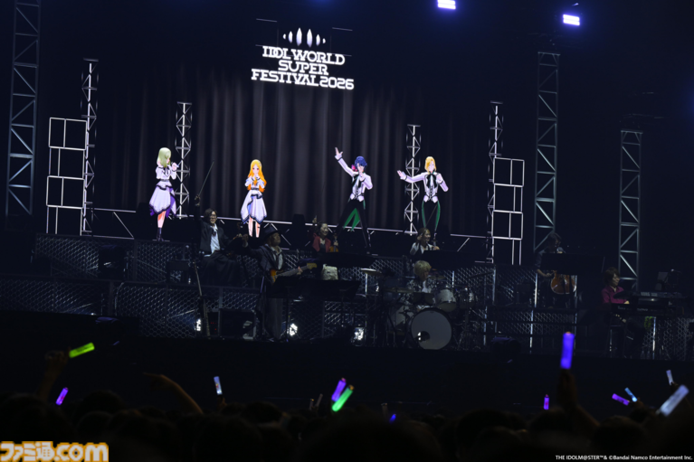 『アイマス』越境xRライブ“IWSF2026”2日目リポート。各ブランドが誇るボーカルアイドルのハイレベルな歌唱力と生バンドによるサウンドが会場を熱くする！
