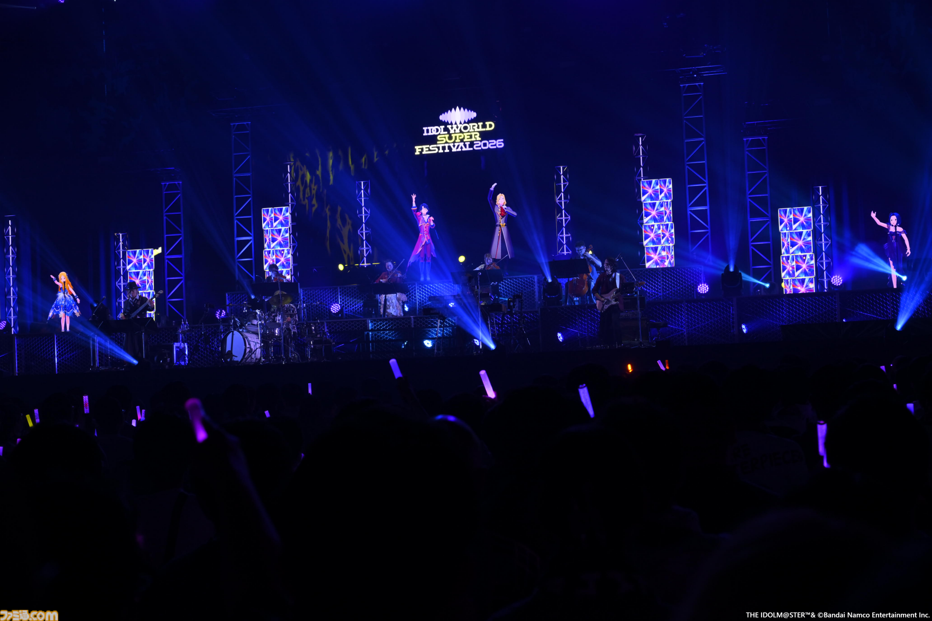 『アイマス』越境xRライブ“IWSF2026”2日目リポート。各ブランドが誇るボーカルアイドルのハイレベルな歌唱力と生バンドによるサウンドが会場を熱くする！