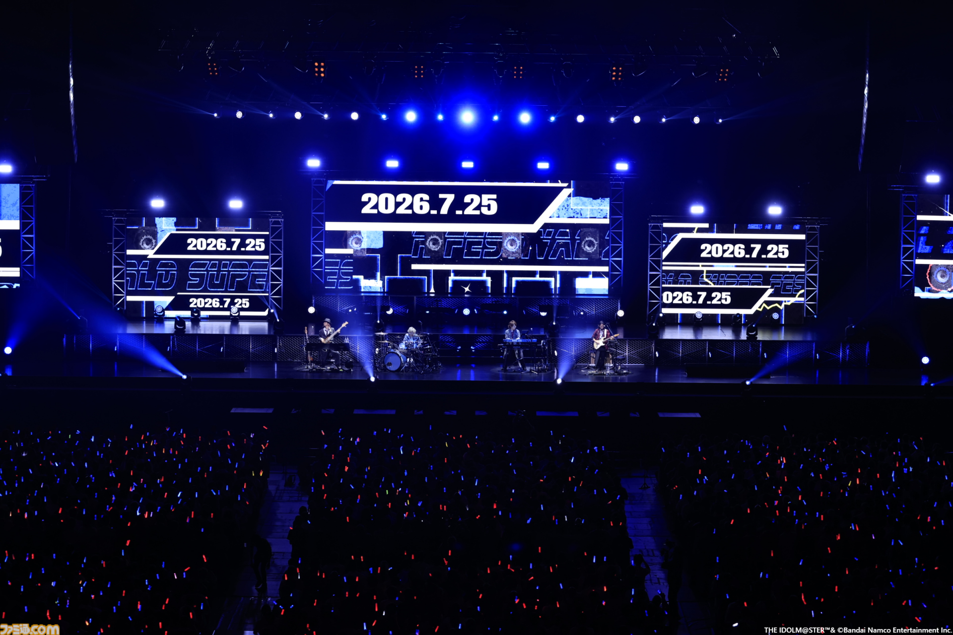 『アイマス』越境xRライブ“IWSF2026”2日目リポート。各ブランドが誇るボーカルアイドルのハイレベルな歌唱力と生バンドによるサウンドが会場を熱くする！
