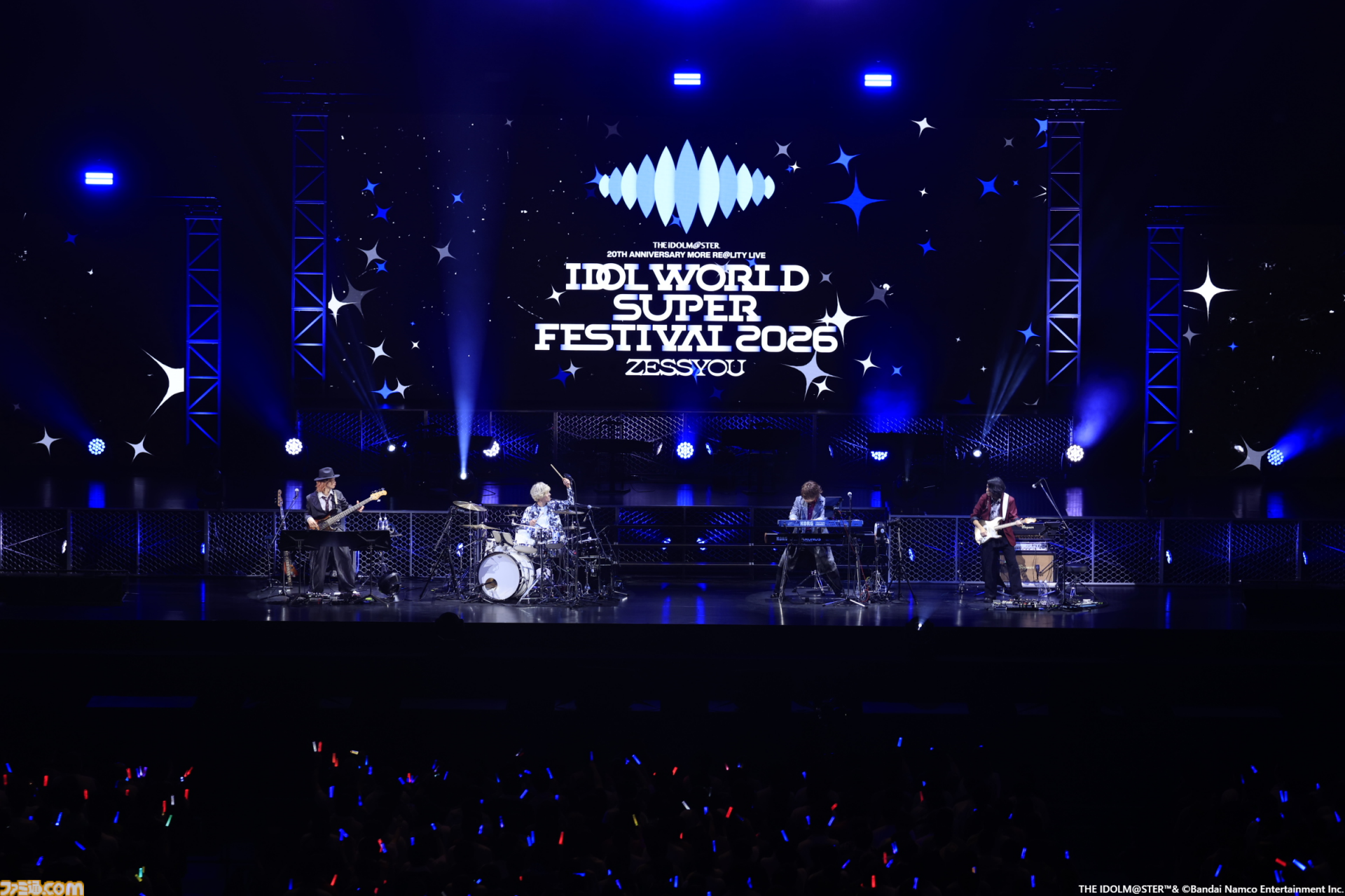 『アイマス』越境xRライブ“IWSF2026”2日目リポート。各ブランドが誇るボーカルアイドルのハイレベルな歌唱力と生バンドによるサウンドが会場を熱くする！