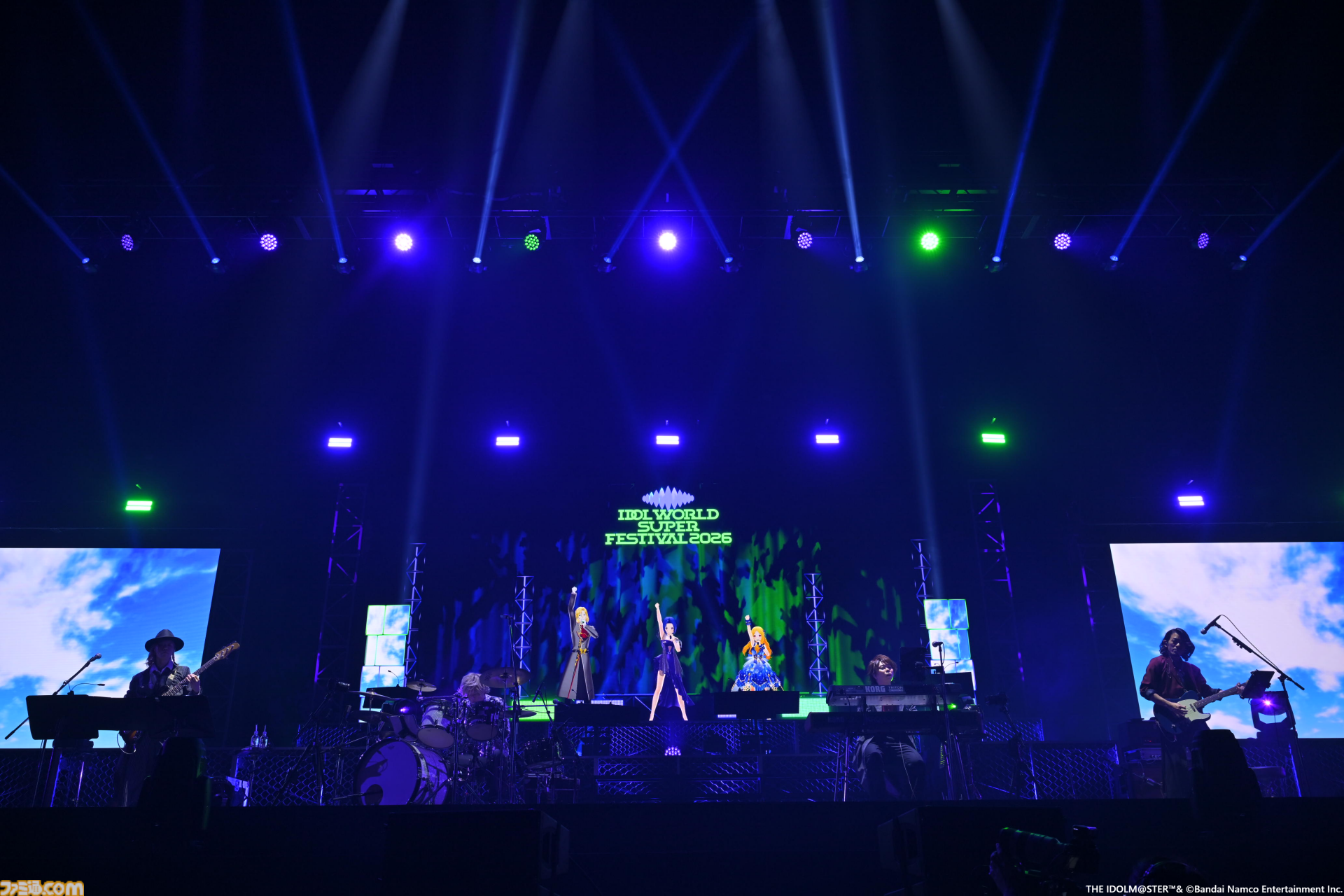 『アイマス』越境xRライブ“IWSF2026”2日目リポート。各ブランドが誇るボーカルアイドルのハイレベルな歌唱力と生バンドによるサウンドが会場を熱くする！