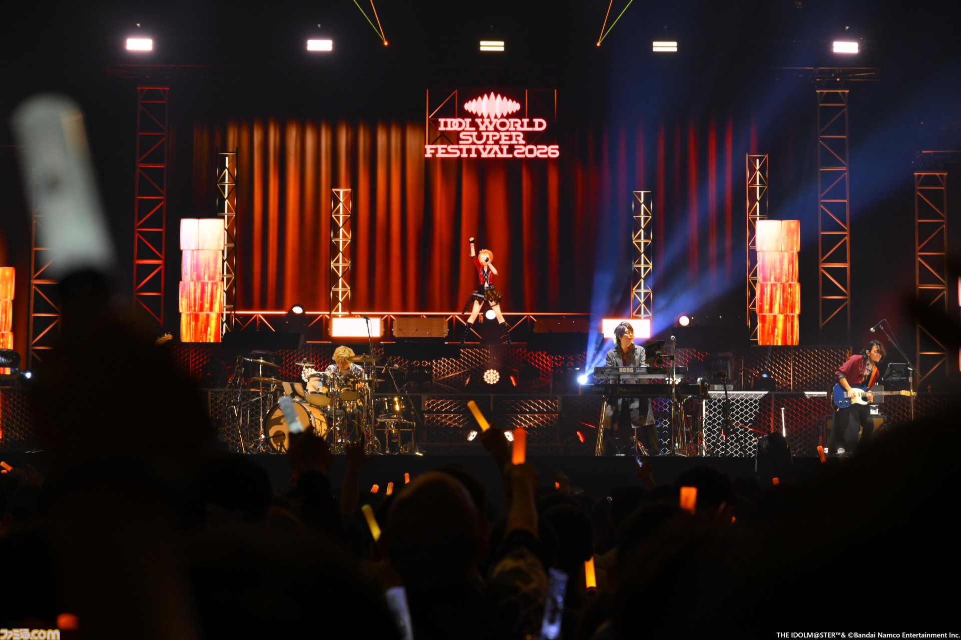 『アイマス』越境xRライブ“IWSF2026”2日目リポート。各ブランドが誇るボーカルアイドルのハイレベルな歌唱力と生バンドによるサウンドが会場を熱くする！