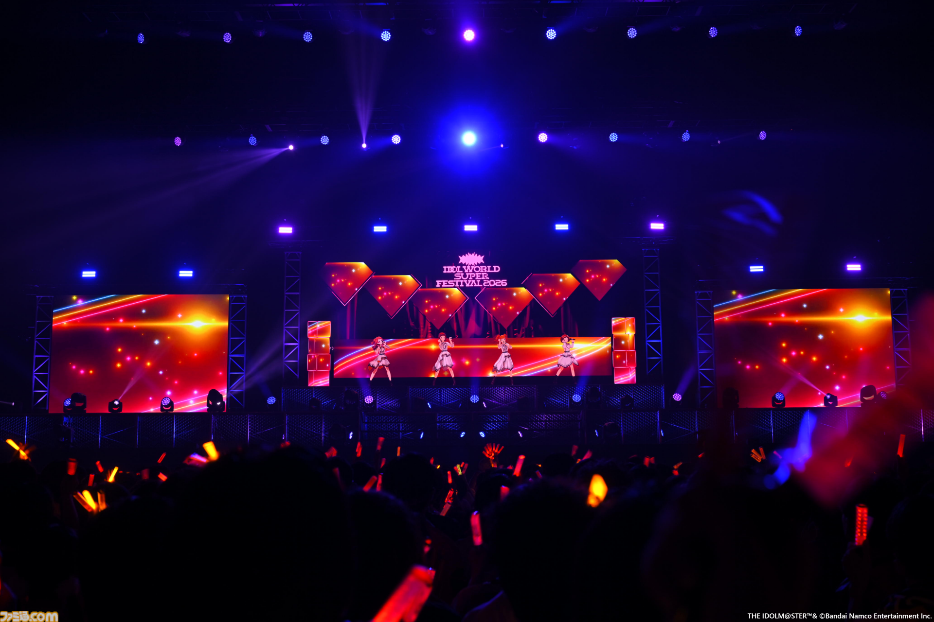 『アイマス』越境xRライブ“IWSF2026”3日目リポート。会場に響き渡る全力のコールとアイドルたちの渾身のパフォーマンスが共鳴する熱狂の一夜に