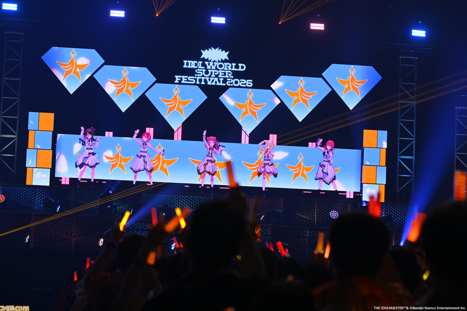 『アイマス』越境xRライブ“IWSF2026”3日目リポート。会場に響き渡る全力のコールとアイドルたちの渾身のパフォーマンスが共鳴する熱狂の一夜に