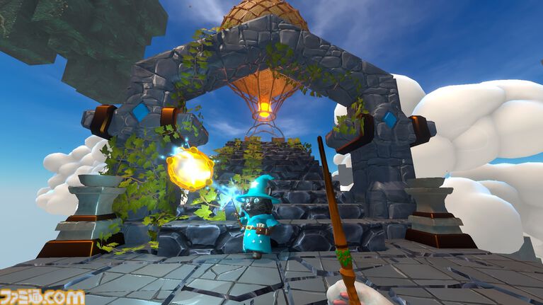 『ねこねこマジック』リアルで叫んで魔法を放つ、ネコ魔法使いたちの協力プレイ対応アクション。自分だけのオリジナル呪文も作れちゃう【配信開始】