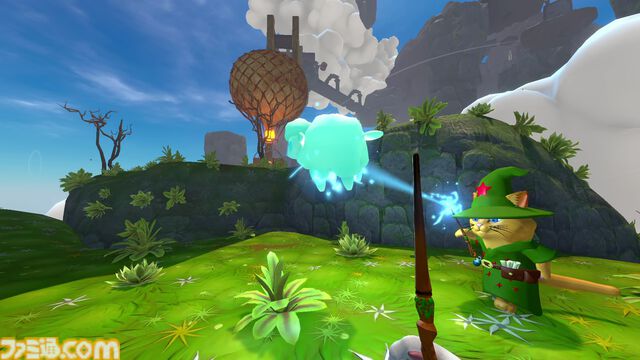『ねこねこマジック』リアルで叫んで魔法を放つ、ネコ魔法使いたちの協力プレイ対応アクション。自分だけのオリジナル呪文も作れちゃう【配信開始】