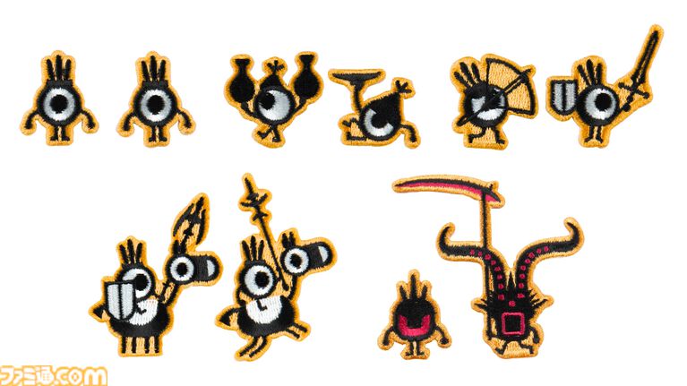 『パタポン』デスクに飾れるセリフ付きミニアクスタがかわいい。刺繍ステッカーなど新グッズが本日(7/28)より予約開始