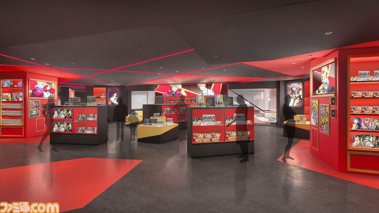 『ジョジョ』体験型常設ショップ“THE★JOJO WORLD”大阪店が2026年冬に誕生。東京店とは違い内装や環境演出は悪をコンセプトに表現