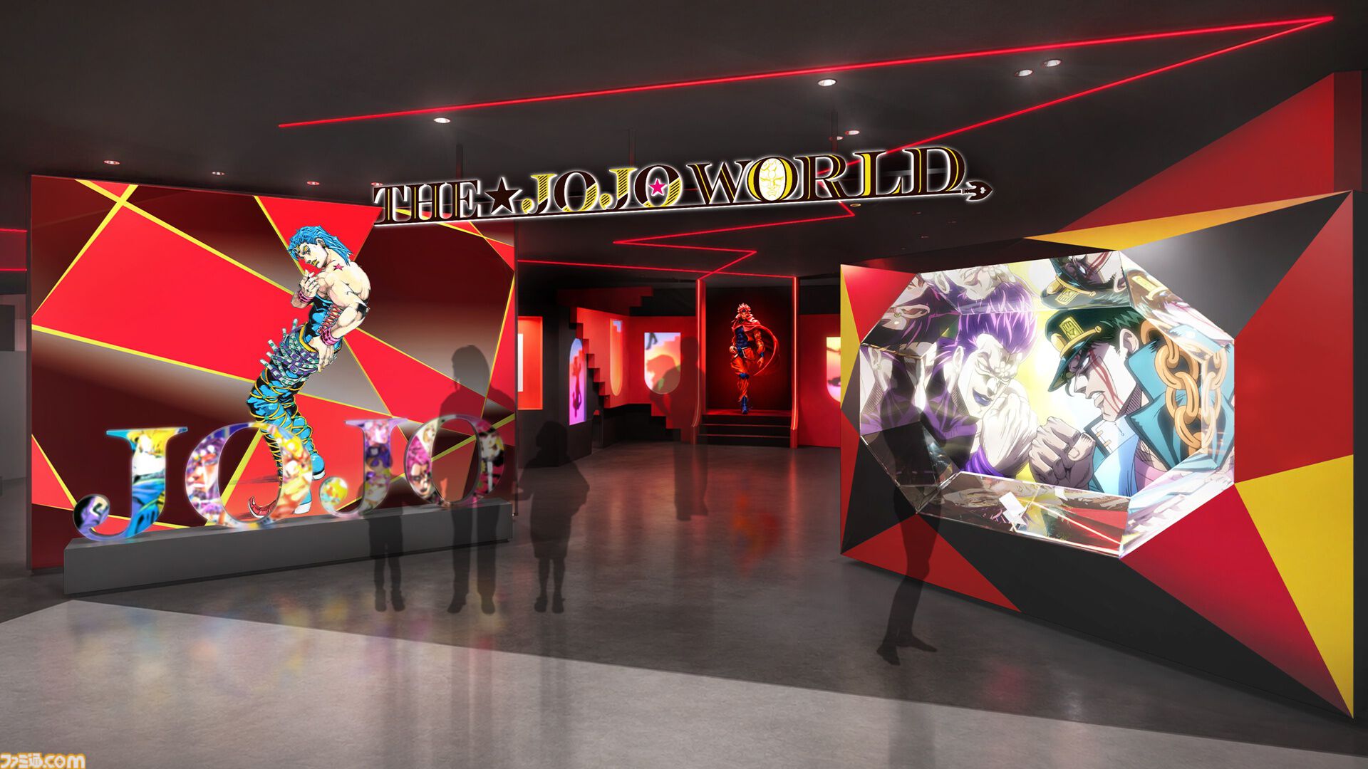 『ジョジョ』体験型常設ショップ“THE★JOJO WORLD”大阪店が2026年冬に誕生。東京店とは違い内装や環境演出は悪をコンセプトに表現