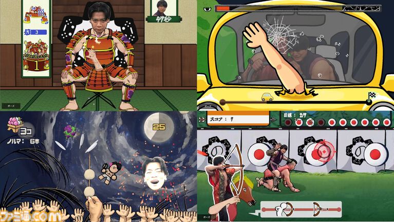 ゲーム番組『野田クリの野望』初のオリジナルゲームがPC向けに開発決定。PCカメラを使い殿（野田クリスタル）の右腕となる体感型アクション