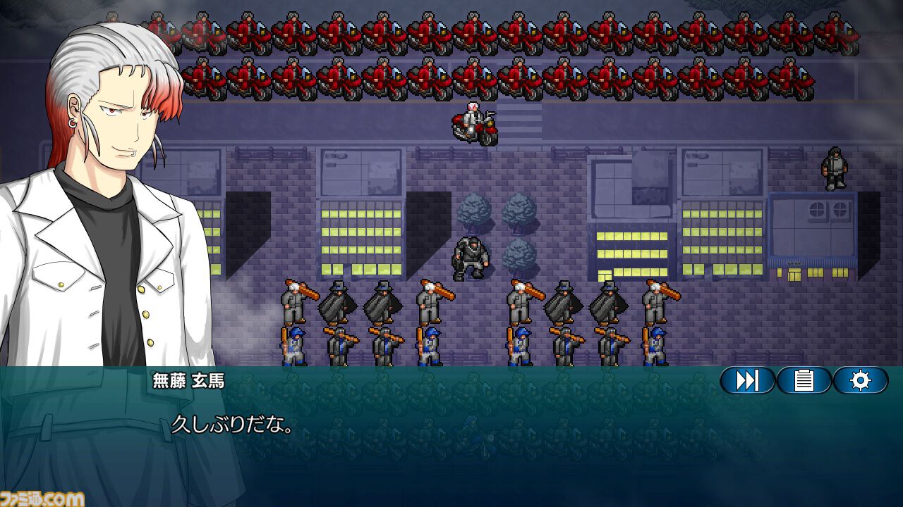 『ドラマチックロード 風の発端』バイクと拳で暴走族や犯罪組織と戦うシミュレーションRPG。引継ぎ機能や難易度を追加した正式版が本日（7/30）配信