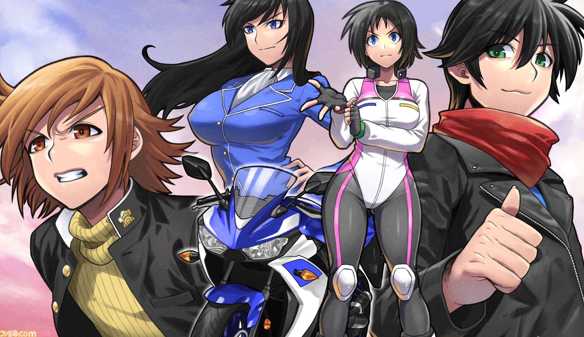 『ドラマチックロード 風の発端』バイクと拳で暴走族や犯罪組織と戦うシミュレーションRPG。引継ぎ機能や難易度を追加した正式版が本日（7/30）配信