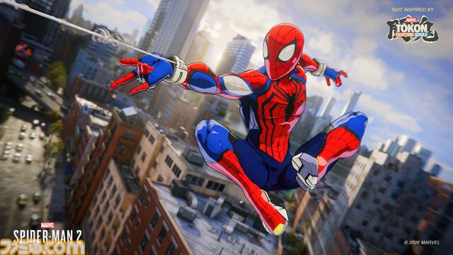 『Marvel's スパイダーマン2』に『マーベル闘魂』＆映画『ブランドニューデイ』のスキンが追加。最近話題のニュースタイルでニューヨークを自由にスイング！