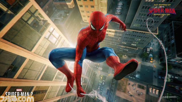 『Marvel's スパイダーマン2』に『マーベル闘魂』＆映画『ブランドニューデイ』のスキンが追加。最近話題のニュースタイルでニューヨークを自由にスイング！