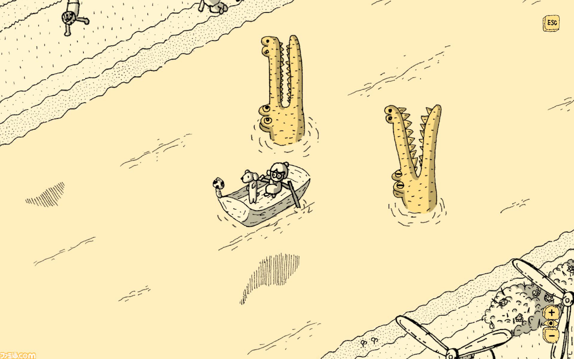 『Finding Polka』ボールペンで描かれた世界に隠れたワンちゃんを探すアドベンチャーゲームが8月12日に発売。制作シーンを収録した新トレーラーが公開