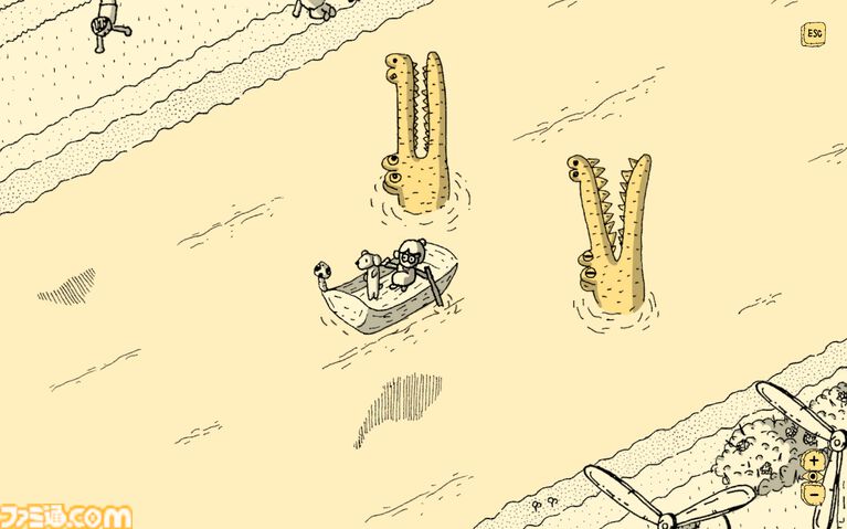 『Finding Polka』ボールペンで描かれた世界に隠れたワンちゃんを探すアドベンチャーゲームが8月12日に発売。制作シーンを収録した新トレーラーが公開