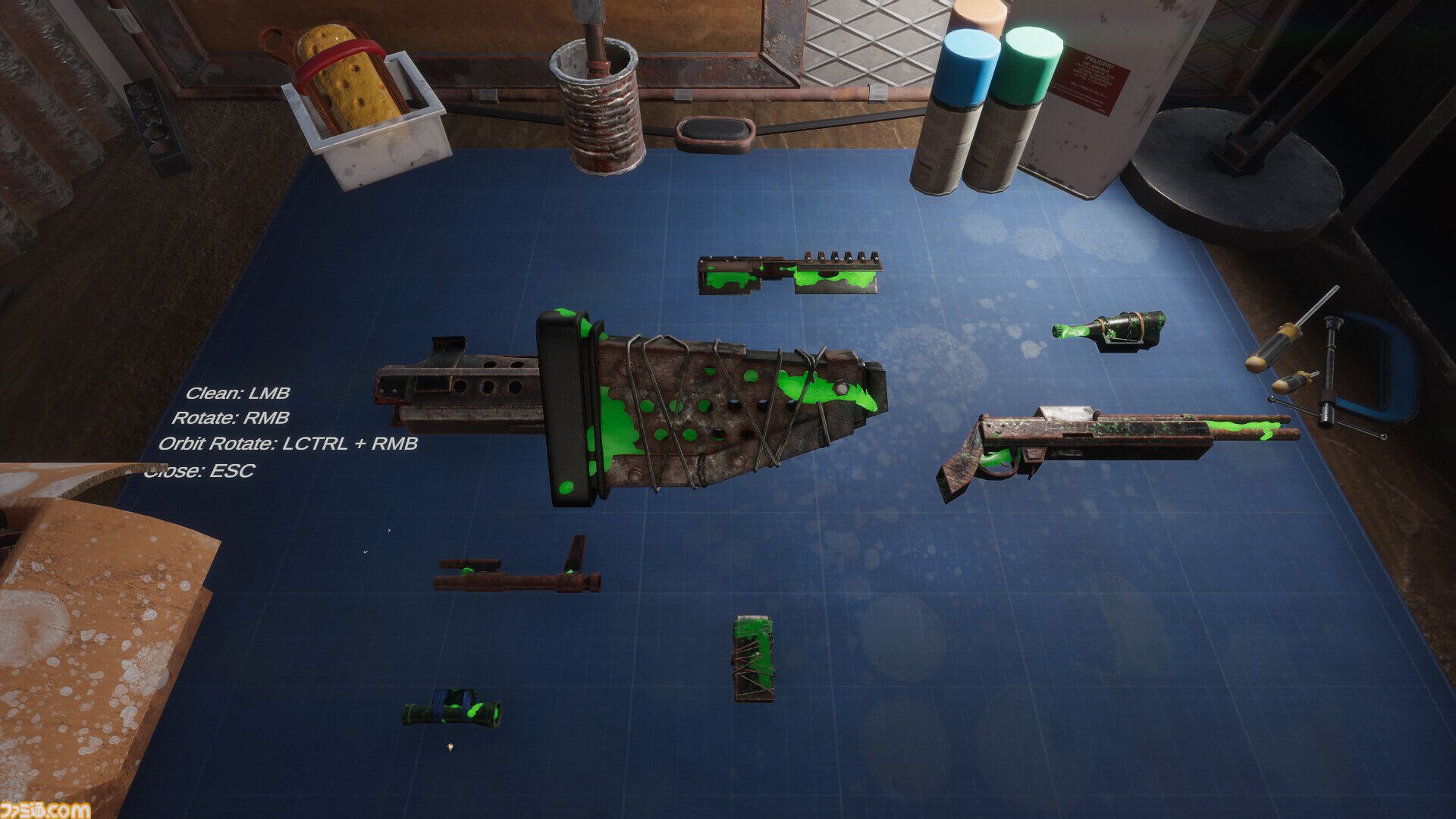 『Wasteland Gunsmith Simulator』終末世界ガンショップシム発表、ヒャッハーな荒くれ者に武器を捌く。ガラクタ使った武器作り、修理、カスタマイズと作業感が楽しそう