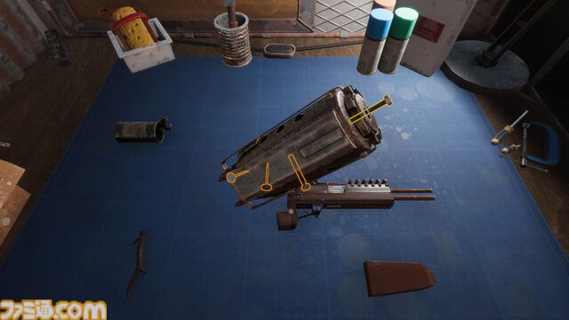 『Wasteland Gunsmith Simulator』終末世界ガンショップシム発表、ヒャッハーな荒くれ者に武器を捌く。ガラクタ使った武器作り、修理、カスタマイズと作業感が楽しそう