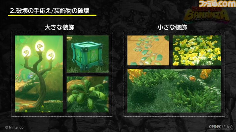 『ドンキーコング バナンザ』すべてが壊せる世界を実現したボクセル技術。快感をもたらす多彩な破壊はいかにして作られたか【CEDEC2026】