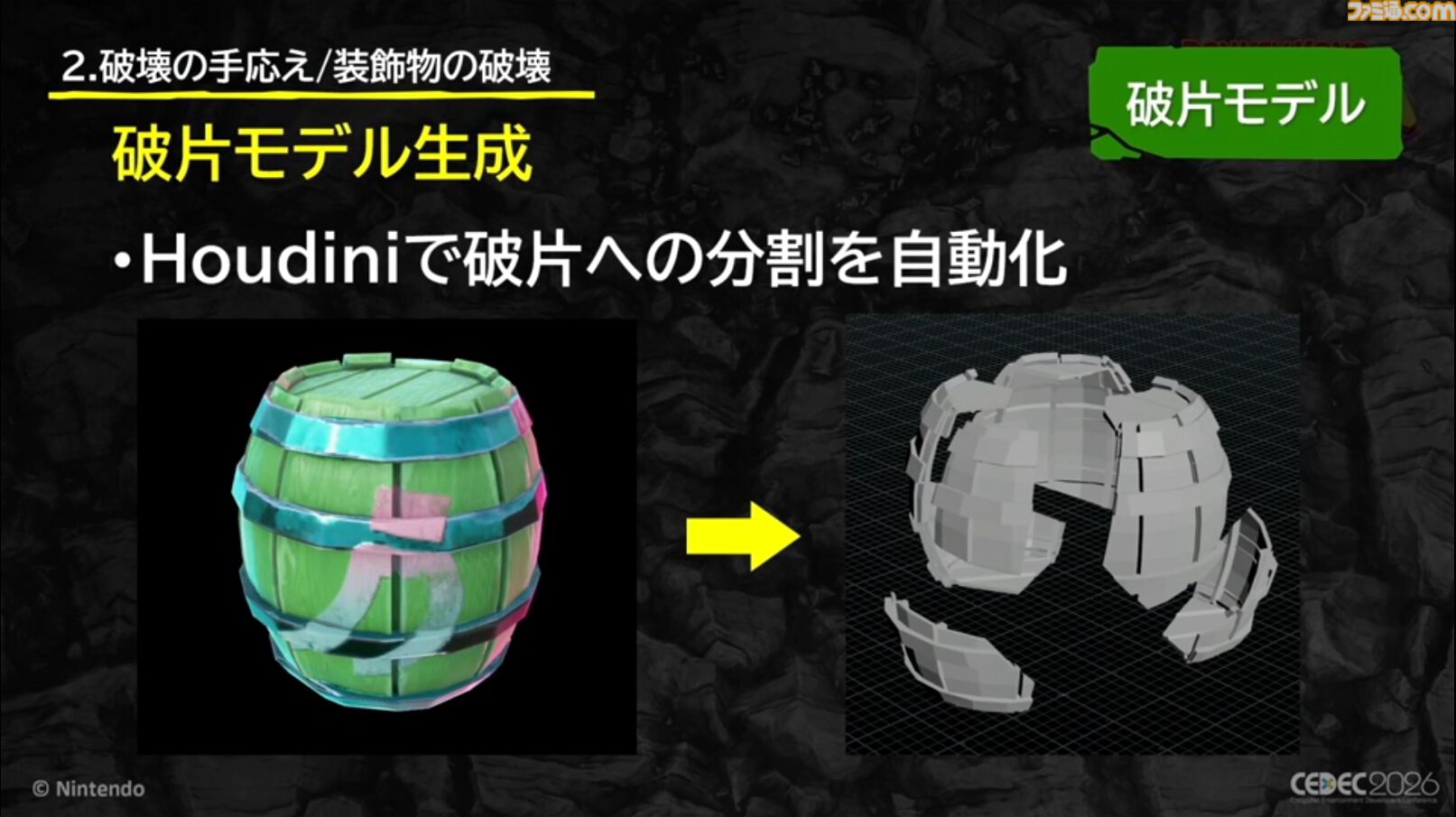 『ドンキーコング バナンザ』すべてが壊せる世界を実現したボクセル技術。快感をもたらす多彩な破壊はいかにして作られたか【CEDEC2026】