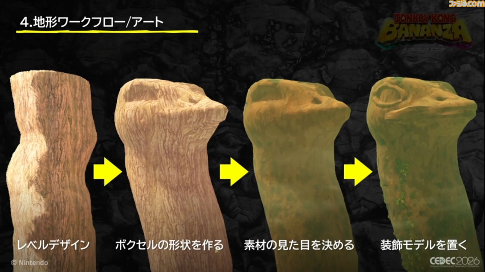 『ドンキーコング バナンザ』すべてが壊せる世界を実現したボクセル技術。快感をもたらす多彩な破壊はいかにして作られたか【CEDEC2026】