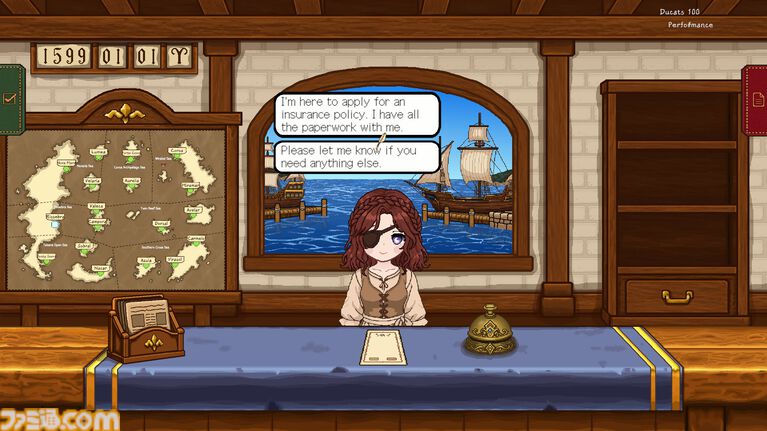 海上保険を審査するナラティブシミュレーション『Blue Sign』8月14日よりSteamで無料配布。航海計画をチェックし、書類の矛盾を探し、噂話も判断基準に