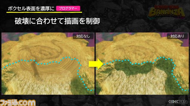『ドンキーコング バナンザ』「もっと壊したい！」を引き出すアート表現。破壊の驚きを生む濃密な世界作りと破壊表現の追求【CEDEC2026】