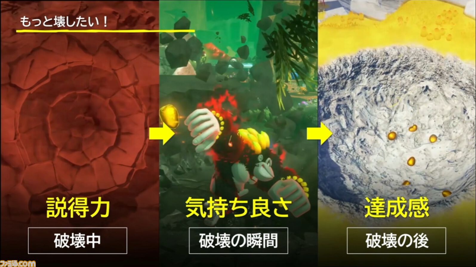 『ドンキーコング バナンザ』「もっと壊したい！」を引き出すアート表現。破壊の驚きを生む濃密な世界作りと破壊表現の追求【CEDEC2026】