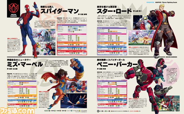 『MARVEL Tōkon: Fighting Souls』発売直前！ 全20キャラのコマンドリストと立ち回り指南＆開発者インタビューなど怒涛の20ページ特集【先出し週刊ファミ通】