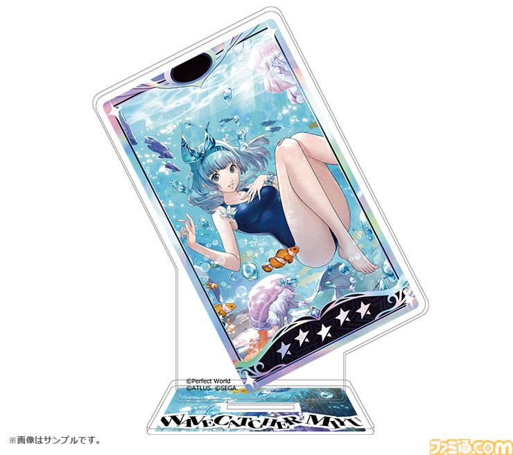 『P5X』海夕が水着姿で水中を美しく漂うアクリルスタンドやキーホルダーが登場。アトラスDショップで本日（7/30）予約開始【ペルソナ5X】