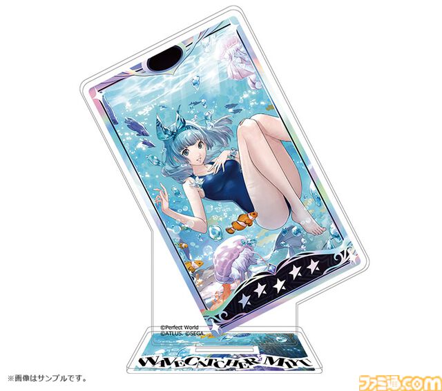 『P5X』海夕が水着姿で水中を美しく漂うアクリルスタンドやキーホルダーが登場。アトラスDショップで本日（7/30）予約開始【ペルソナ5X】