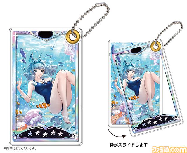 『P5X』海夕が水着姿で水中を美しく漂うアクリルスタンドやキーホルダーが登場。アトラスDショップで本日（7/30）予約開始【ペルソナ5X】