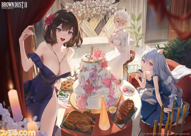『ブラウンダスト2』1周年記念でDJとギャルがナイトプールでパーティーをするゲームらしいので詳細を説明します。