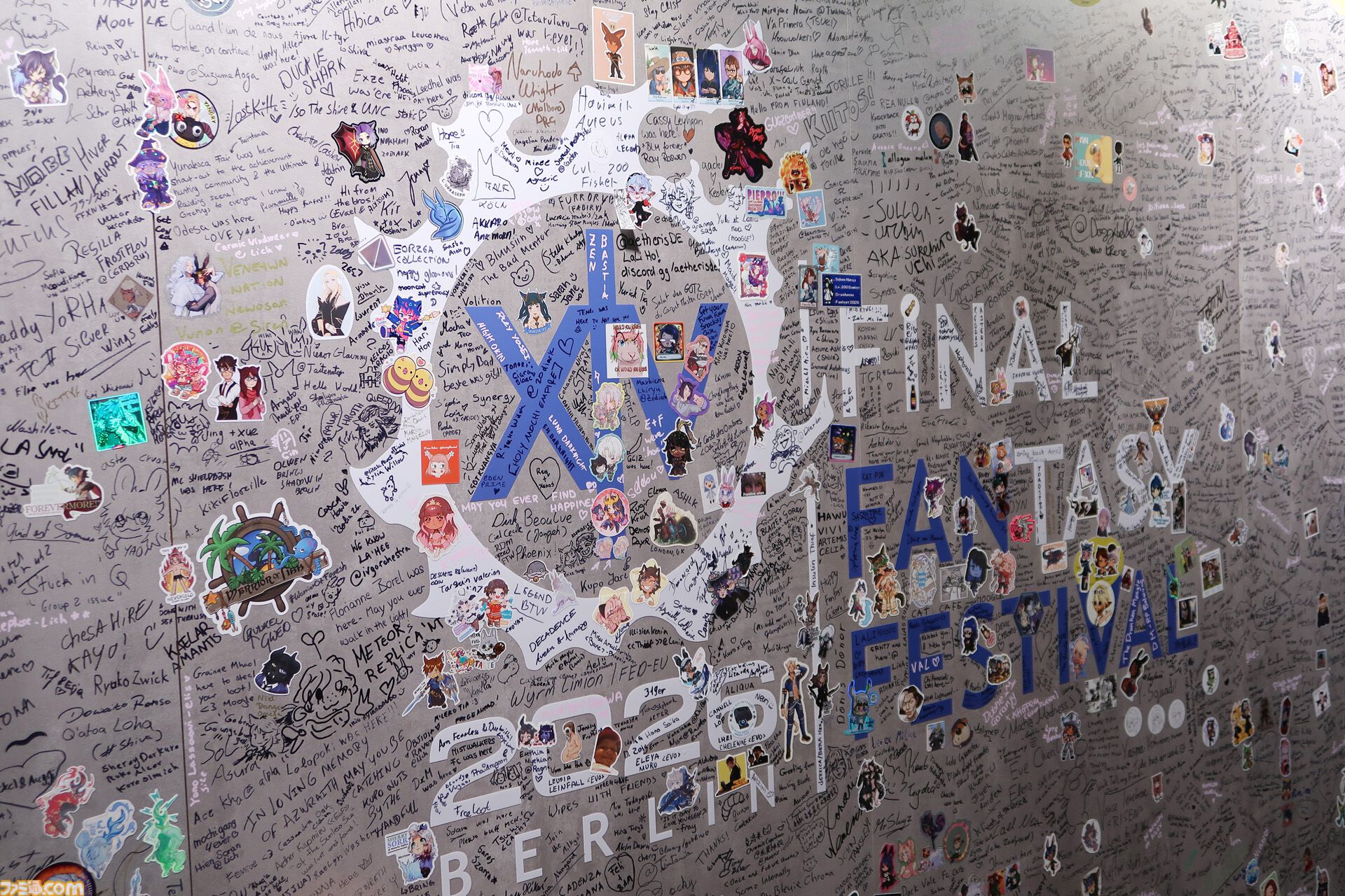 【FF14】欧州ファンフェス2026会場は巨大ぬり絵や黄金郷の扉など見どころ満載！ そしてTHE PRIMALSのライブ＆エンディングで大団円へ【DAY2リポート】