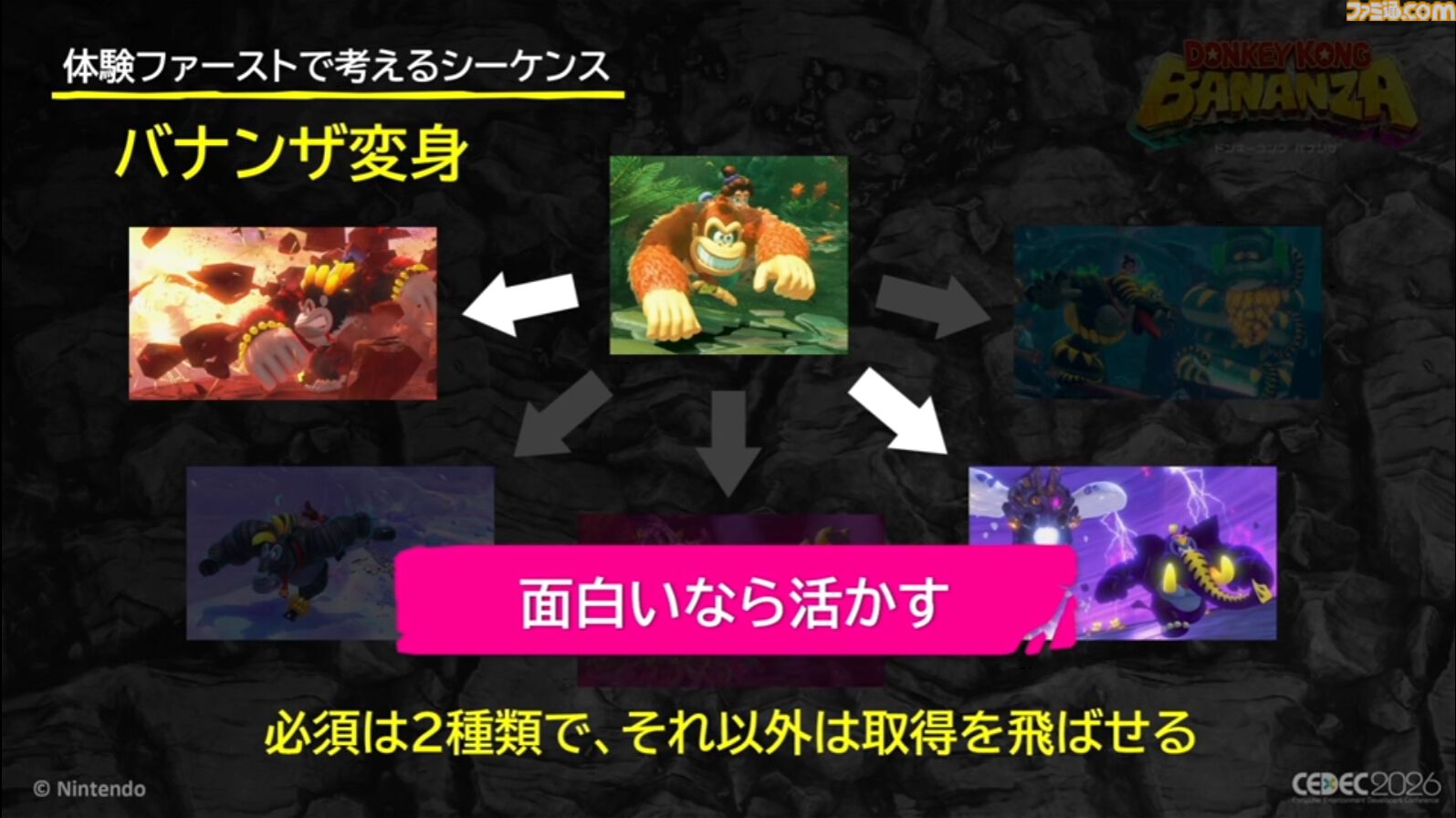 ドンキーコング バナンザ』おもしろいバグは仕様にしちゃう。マイナス
