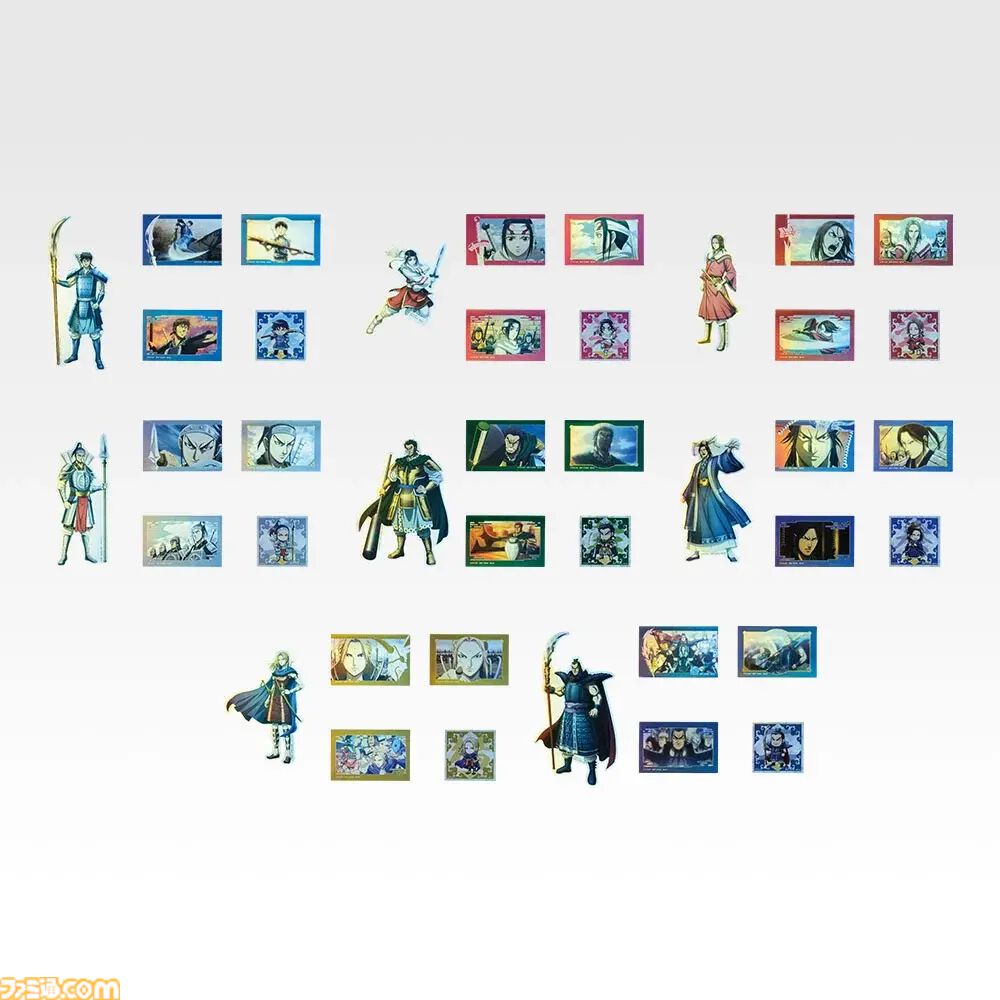 キングダム』昌平君、バジオウ、蒙武らのフィギュアが当たる！ 新作一