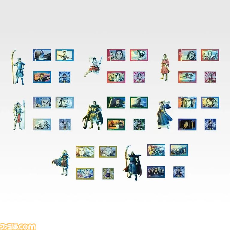 『キングダム』昌平君、バジオウ、蒙武らのフィギュアが当たる! 新作一番くじが7/31から発売。ラストワン賞は楊端和のフィギュアに