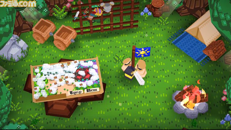 『Keyboard Warrior』キーボードの上が戦場に！ キーからキーへ飛び移り敵を切り裂く新作アクションが本日（7/31）配信。レトロ風グラフィックでなつかしい雰囲気