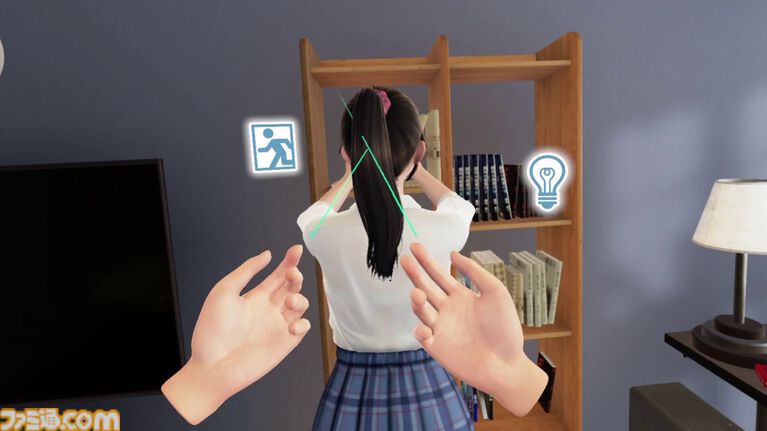 『VRな彼女』ヒロインを“自分の手”で触れるようになるPCハンドトラッキング機能が実装。発売1周年を記念した35%オフセールも実施