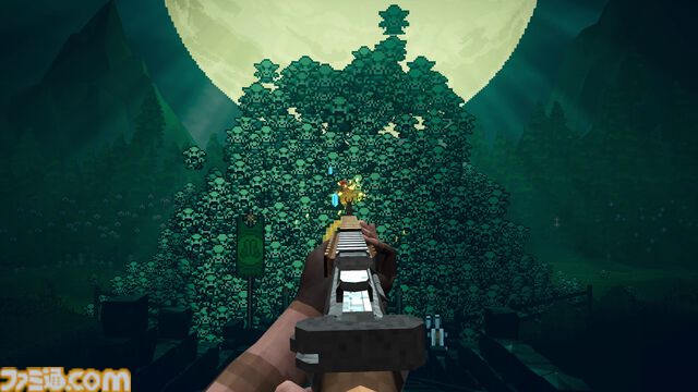 『Guns 'n Goblins』3Dキャラを操作して迫りくるドットキャラを蹴散らすシューターのデモ版が配信中。プレイするほどに火力が加速する爽快感バツグンのFPS