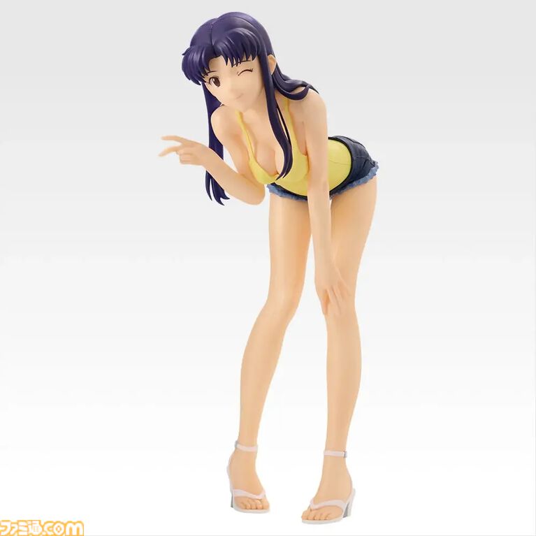 【ココに注目】『エヴァンゲリオン』ミサトさんのあのシーンを再現したフィギュアがもらえる一番くじが8/29発売。ポジトロンライフル装備の初号機や第6の使徒もフィギュアに