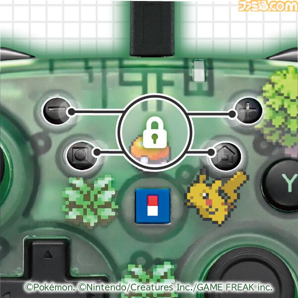 【ホリ】『ポケモン赤・緑』有線コントローラーが9月発売。ドット絵デザインのポケモンたちがかわいい。ポーチとソフトケースも登場