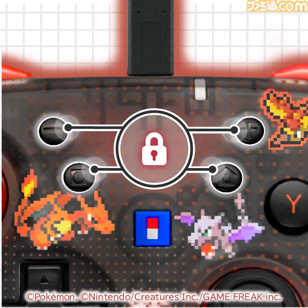 【ホリ】『ポケモン赤・緑』有線コントローラーが9月発売。ドット絵デザインのポケモンたちがかわいい。ポーチとソフトケースも登場