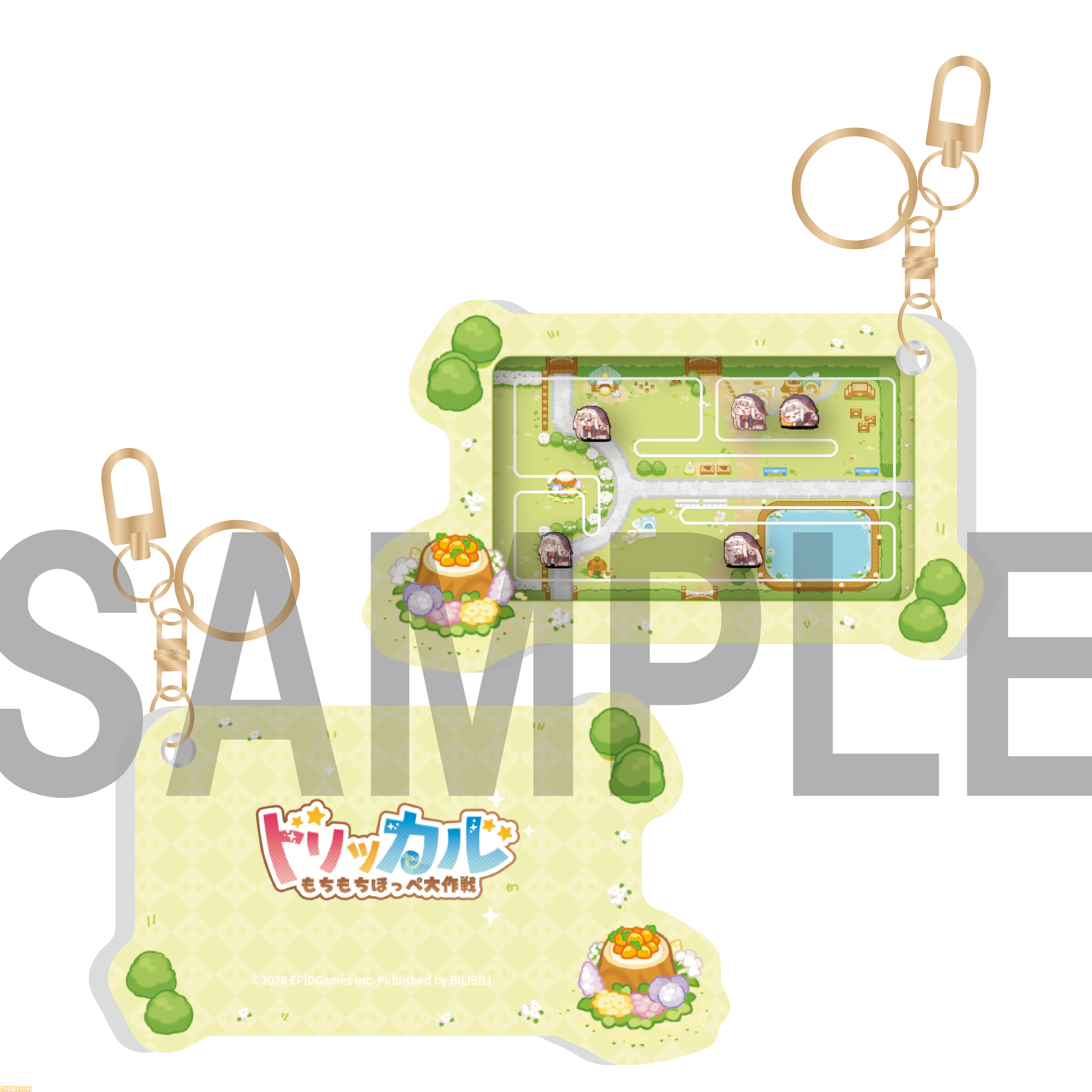トリッカル』夏コミでの販売グッズが公開。タオルやぬいぐるみクリップ