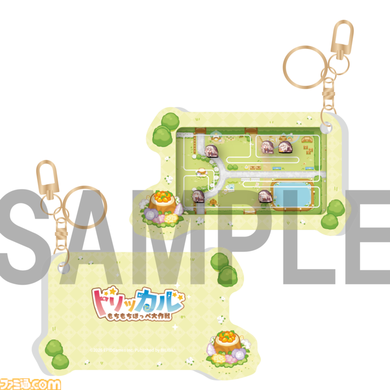 『トリッカル』夏コミでの販売グッズが公開。タオルやぬいぐるみクリップなど多彩なアイテムが並ぶ。購入特典としてカードやショッパー、ポストカードも