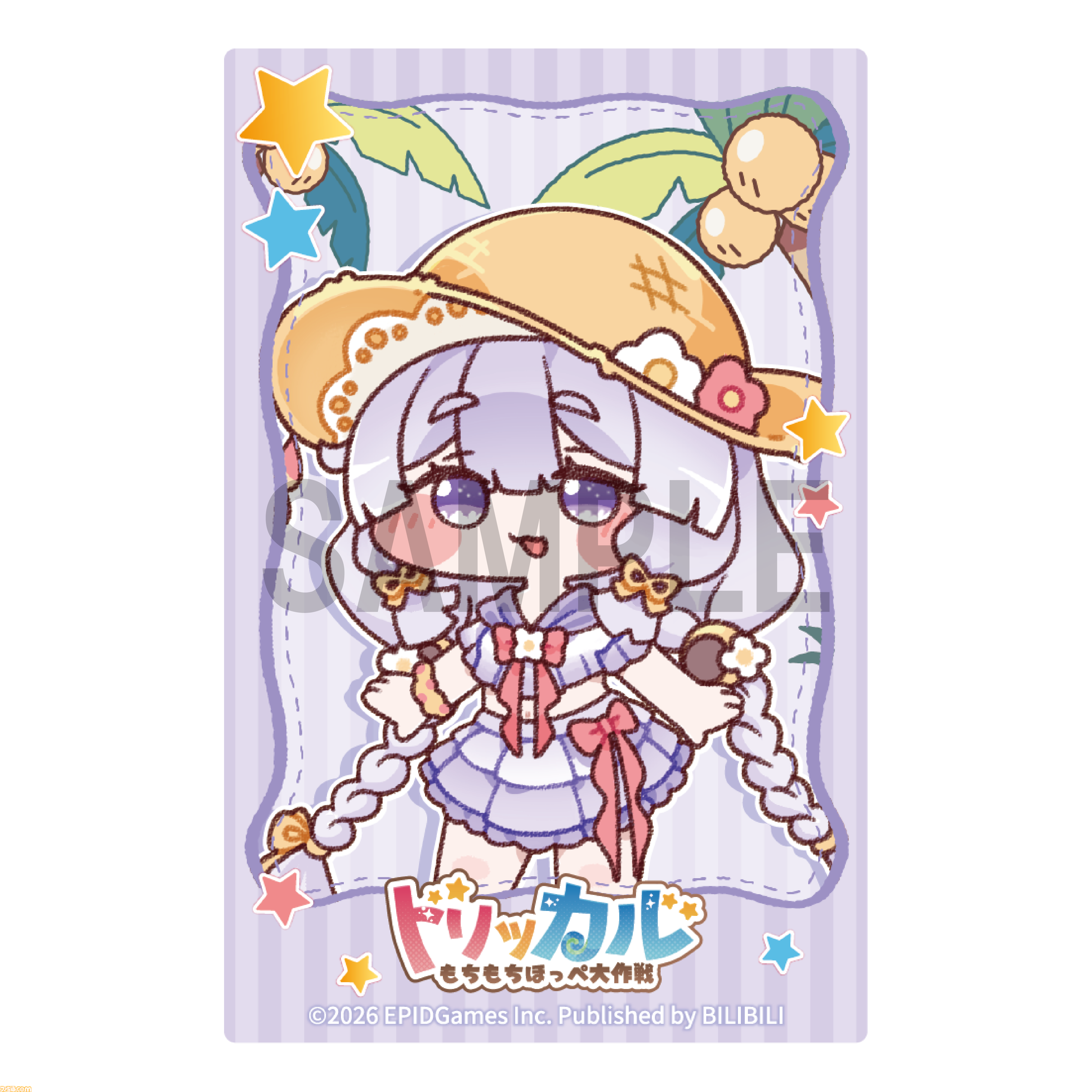 『トリッカル』夏コミでの販売グッズが公開。タオルやぬいぐるみクリップなど多彩なアイテムが並ぶ。購入特典としてカードやショッパー、ポストカードも