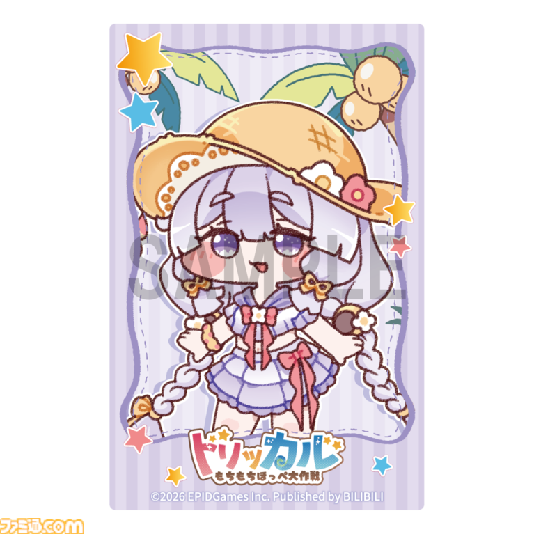 『トリッカル』夏コミでの販売グッズが公開。タオルやぬいぐるみクリップなど多彩なアイテムが並ぶ。購入特典としてカードやショッパー、ポストカードも