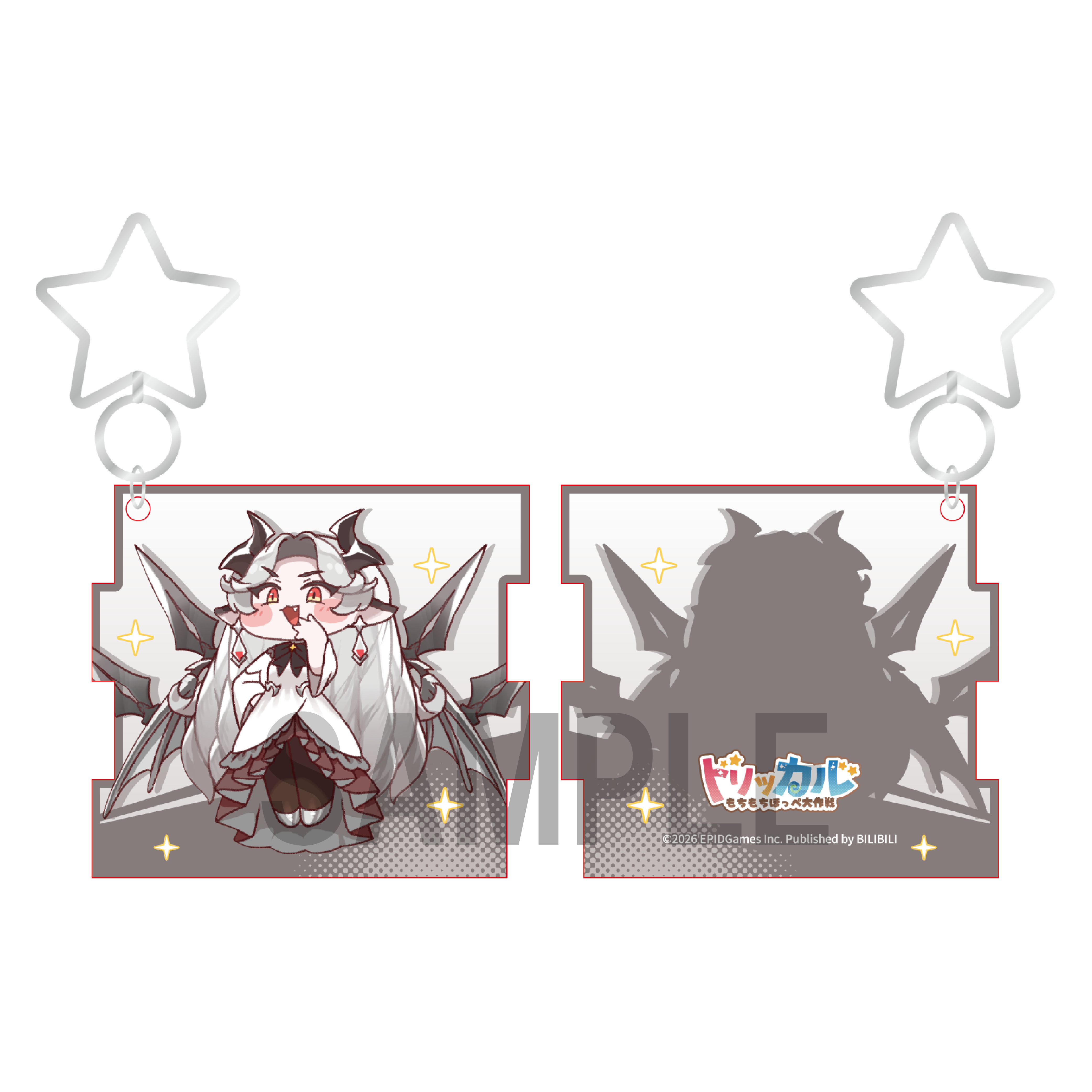 『トリッカル』夏コミでの販売グッズが公開。タオルやぬいぐるみクリップなど多彩なアイテムが並ぶ。購入特典としてカードやショッパー、ポストカードも