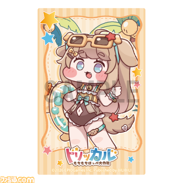 『トリッカル』夏コミでの販売グッズが公開。タオルやぬいぐるみクリップなど多彩なアイテムが並ぶ。購入特典としてカードやショッパー、ポストカードも